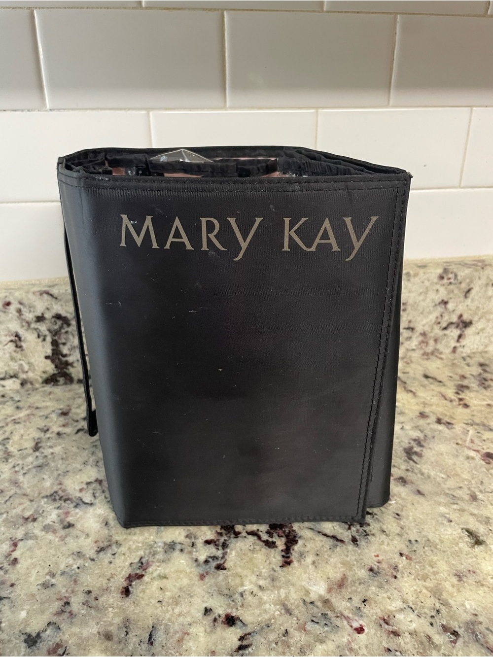 Mary Kay roll-up bag cosmetic organizer with removable pouches storage bag vaca